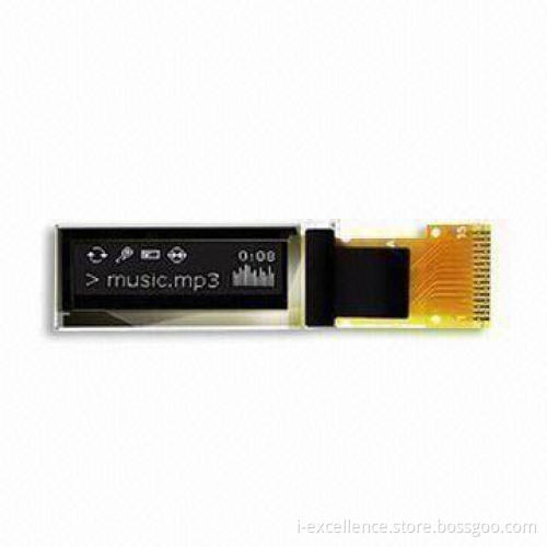 0.91-inch OLED Display Module in White Color with 128 x 32 Dot Matrix and 4-wire SPI Interface